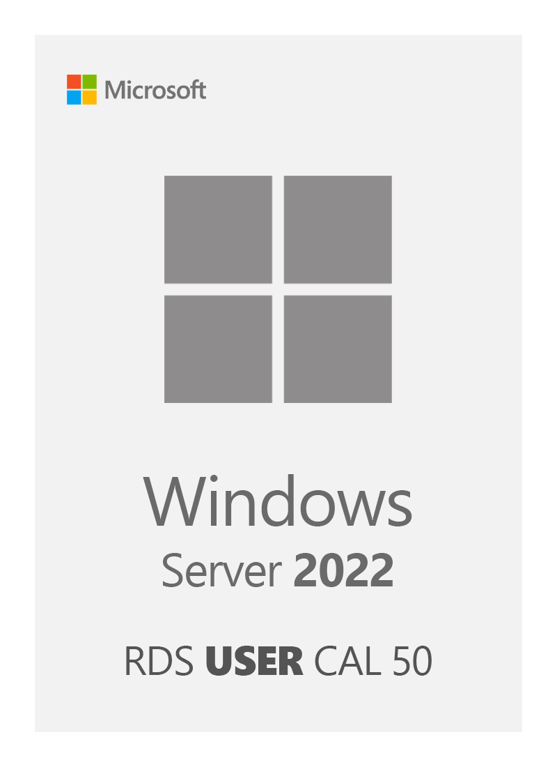 Windows Server 2022 Remote Desktop Services User CAL 50 - SCKEYS